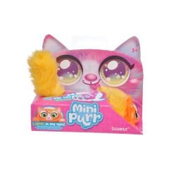 Pelüş Kabarık Tüylü Kedi Sesli Hareketli - Mini Purr Desen 2