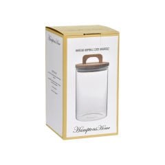 Akasya Kapaklı Cam Kavanoz - 900 ml