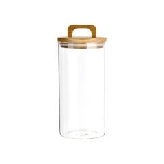 Akasya Kapaklı Cam Kavanoz - 1200 ml