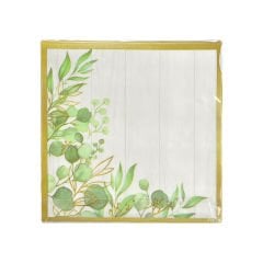 20'li Desenli Peçete - 16,5x16,5xcm