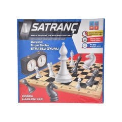 Ahşap Kutulu Satranç