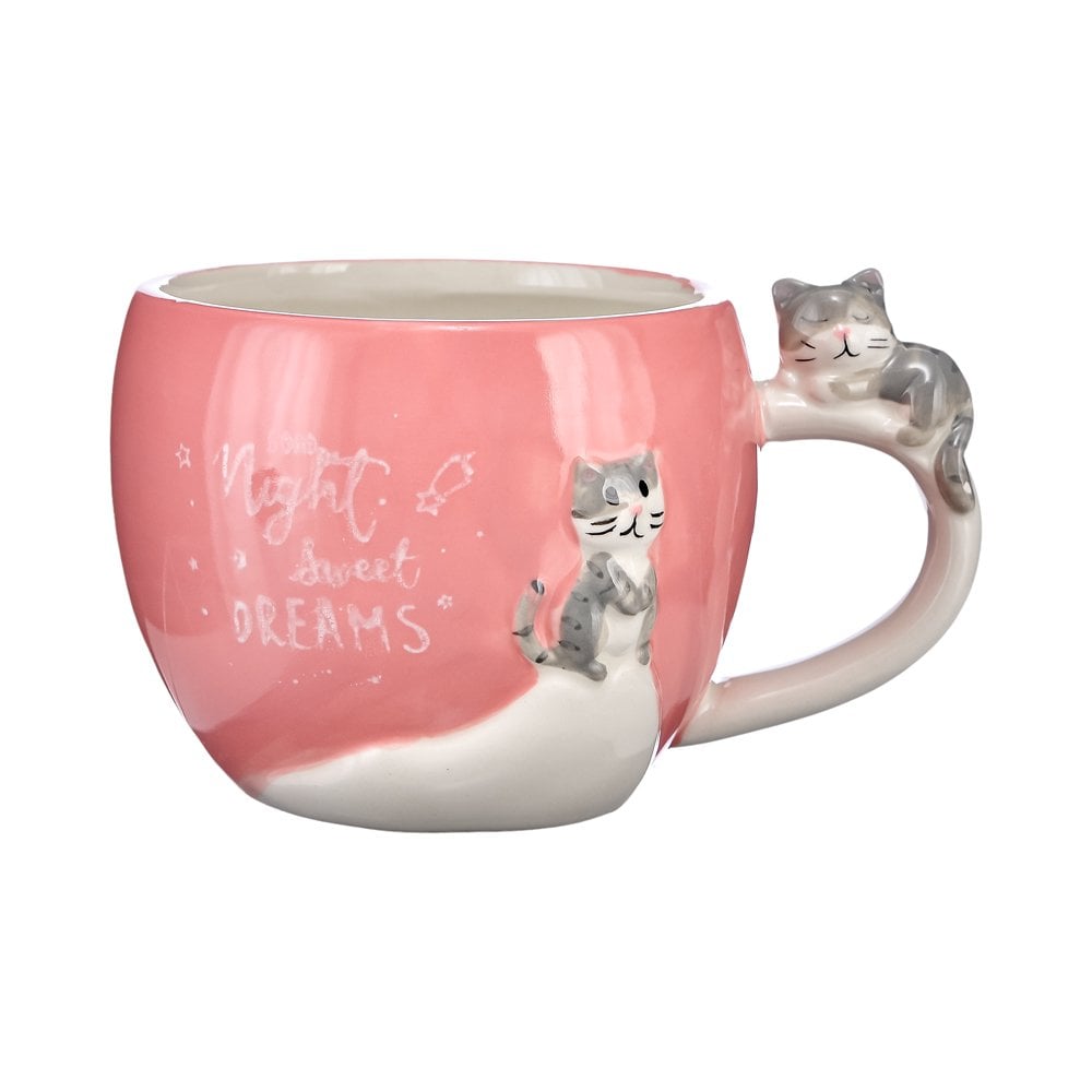 Hayvan Figürlü Seramik Kupa - 460 ml