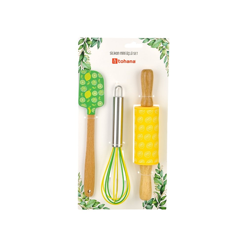 3'Lü Mini Silikon Set