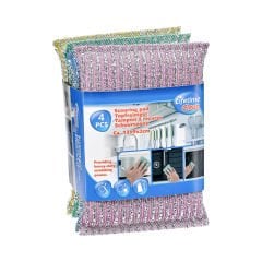 4'lü Simli Bulaşık Süngeri