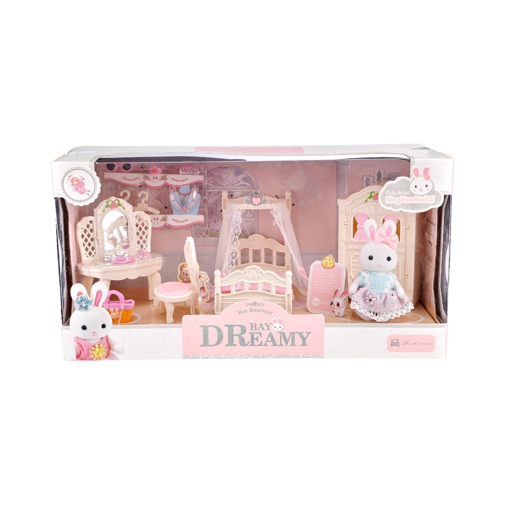 Mini Tavşan Yatak Odası Oyun Seti