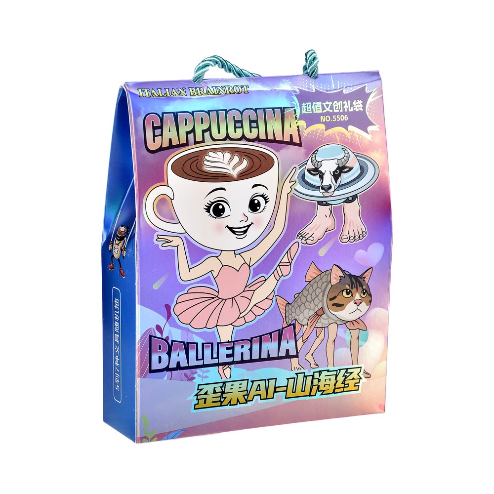 Blind Box Sürpriz Paket Defter-Kalem-Sticker Set Model 1