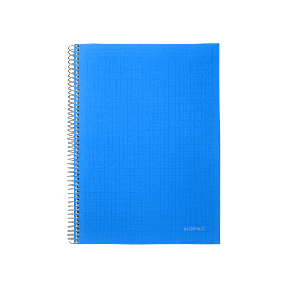 Spiralli 120 Yaprak PP Kapak A4 Kareli Defter