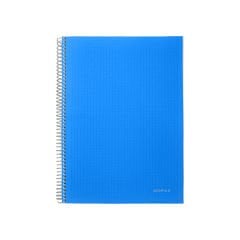 Spiralli 120 Yaprak PP Kapak A4 Kareli Defter