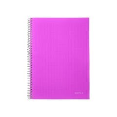 Spiralli A4 Defter Kareli 120 Yaprak PP Kapak