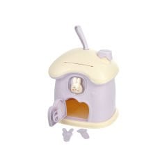 Sevimli Anahtarlı Kumbara Ev