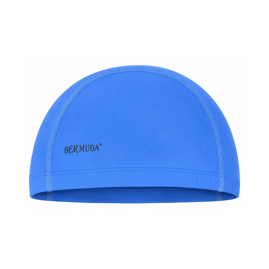 Pvc Çantalı Likralı Kumaş Bone Mavi