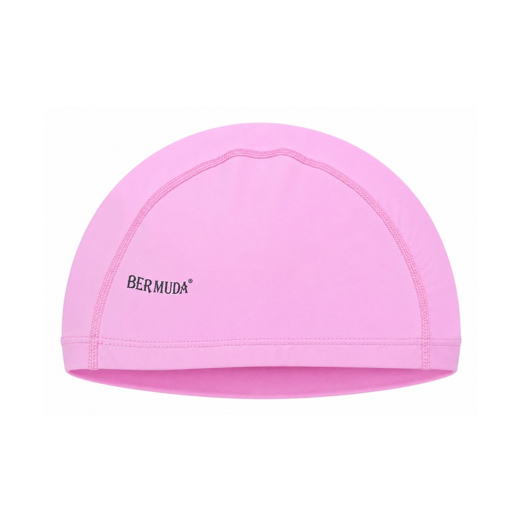 Pvc Çantalı Likralı Kumaş Bone Pembe