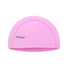 Pvc Çantalı Likralı Kumaş Bone Pembe