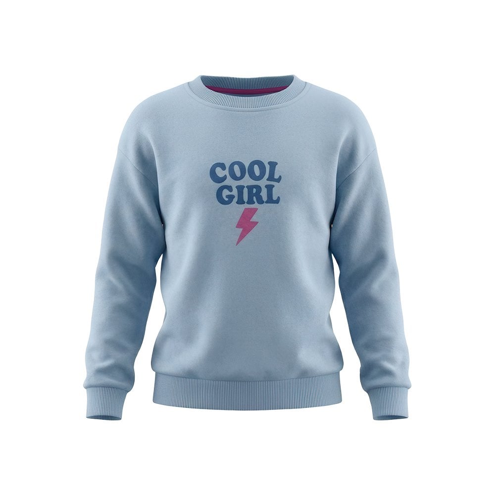 Kız Çocuk 3 ip Şardonlu Sweatshirt - Cool Baskı
