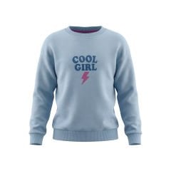 Kız Çocuk 3 ip Şardonlu Sweatshirt - Cool Baskı