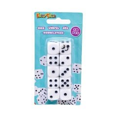 10'lu Oyun Zarı -  1,6x1,6x1,6 cm