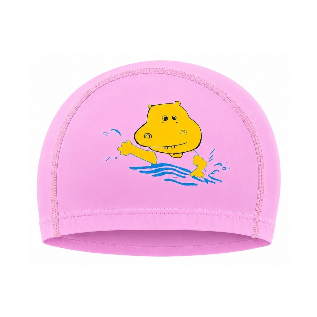 Likrali Kumaş Çocuk Bone Pembe