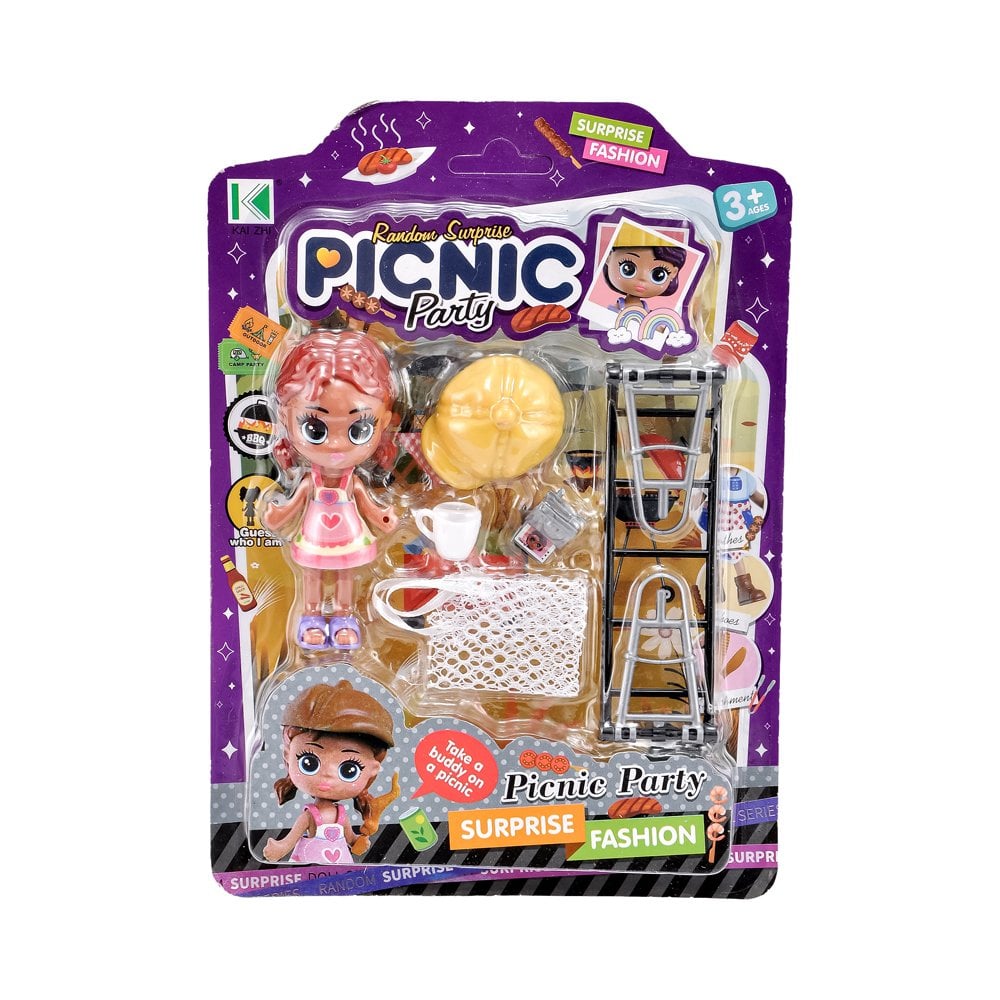 Aksesuarlı Bebek Evcilik Seti