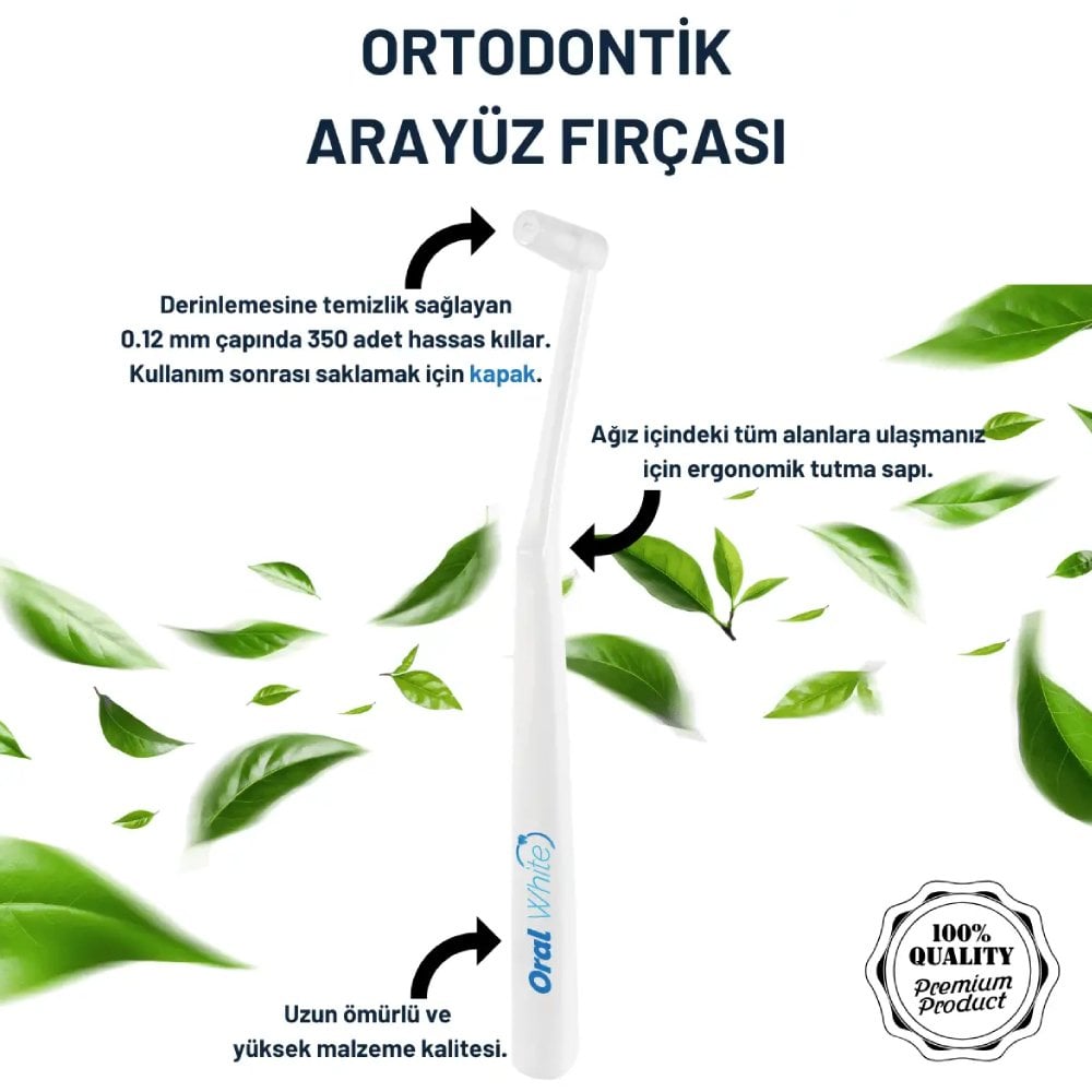 Oral White Ortodontik Arayüz Fırçası