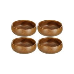 4'lü Akasya Çerezlik - 10 cm