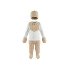 5'li Kutulu Erkek Bebek Zıbın Set