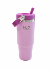 Pipetli Çelik Termos Kupa - 900 ml