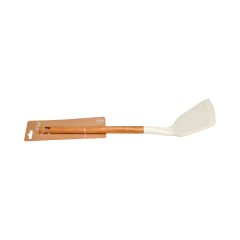 Ahşap Saplı Silikon Spatula - 34 cm