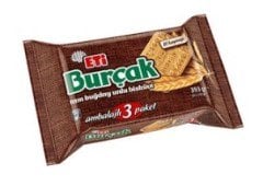 Eti Burçak Bisküvi 3'lü 393 Gr
