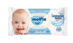 Molfix İzotonik Sulu Hassas Ciltler Islak Mendil 60'lı