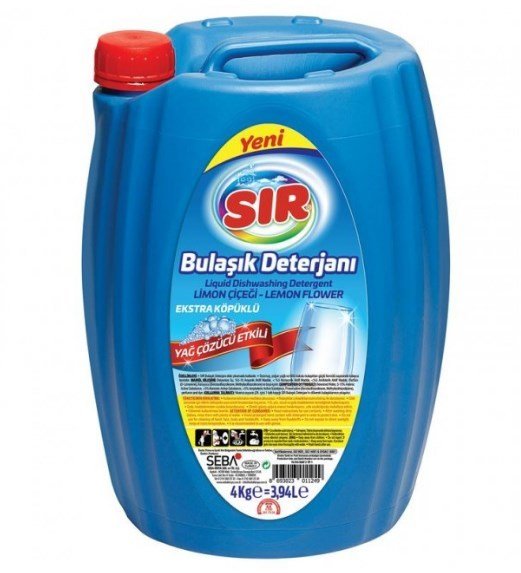 Sır Extra Bulaşık Deterjanı Limon Çiçeği 4 Lt
