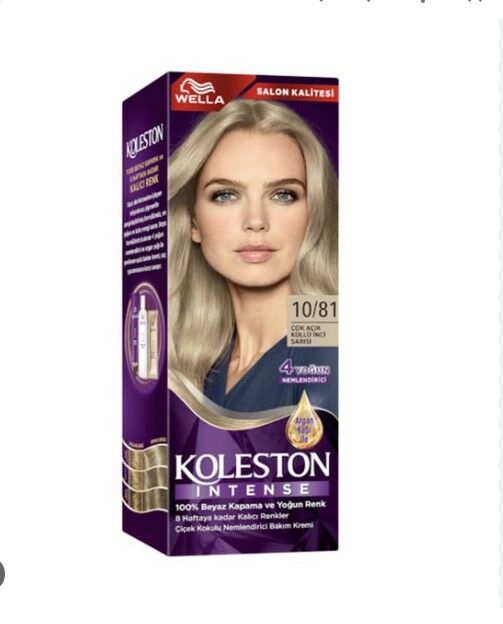 Koleston Saç Boya Naturals İntense 10.81 Ult.Açık Küllü