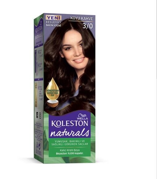 Koleston Saç Boya Naturals İntense 3.0 Koyu Kahve