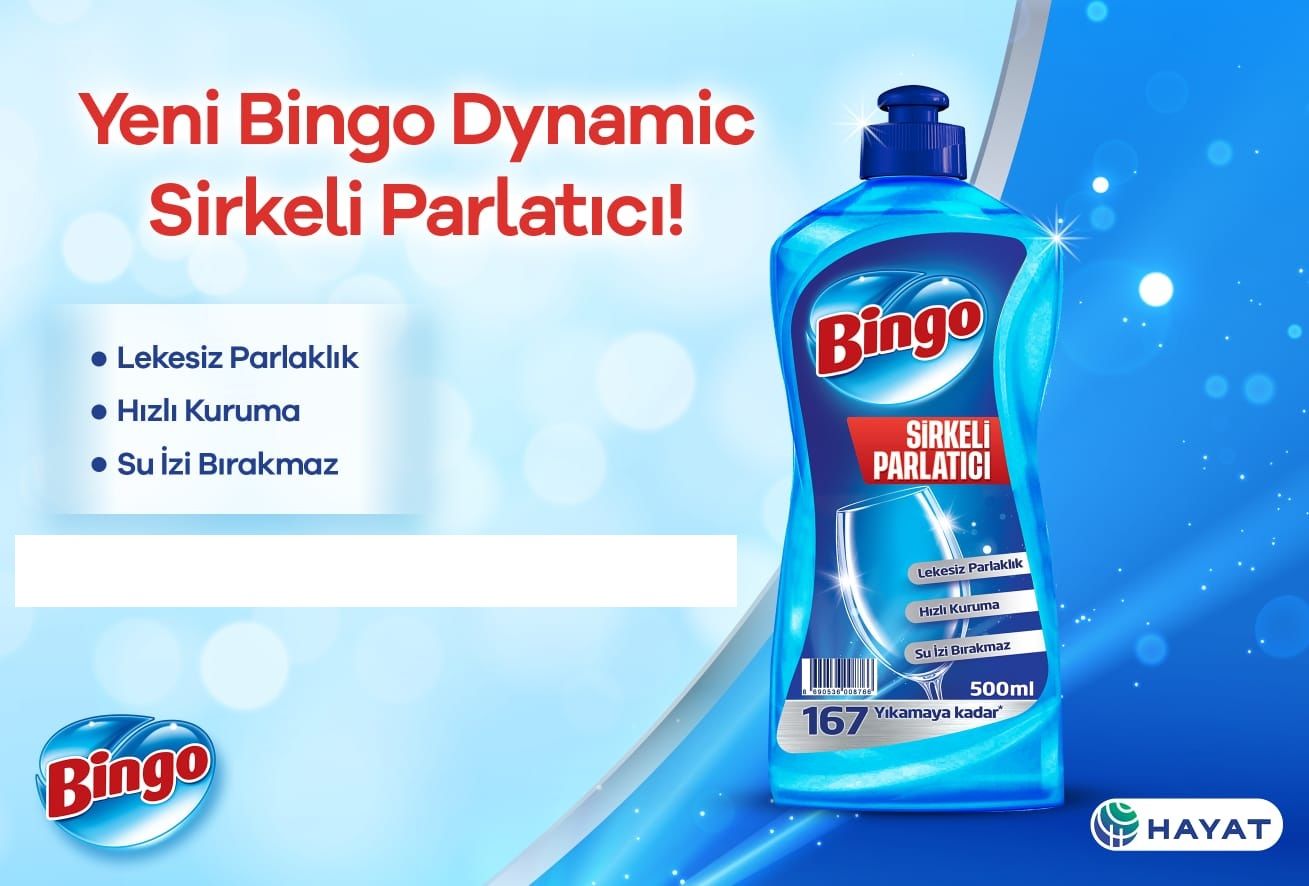 Bingo Dynamic Sirkeli Parlatıcı 500 ml