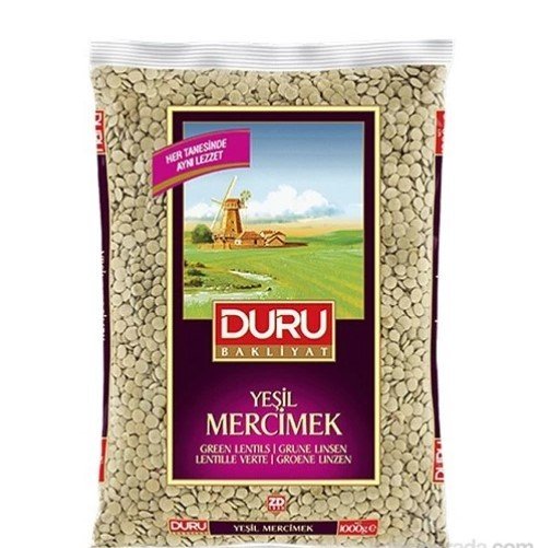 Duru Yeşil Mercimek 1 Kg