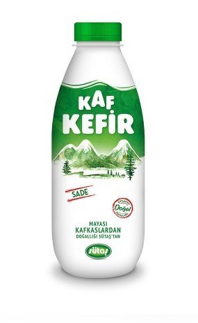 Sütaş Kaf Kefir Sade 1 Lt