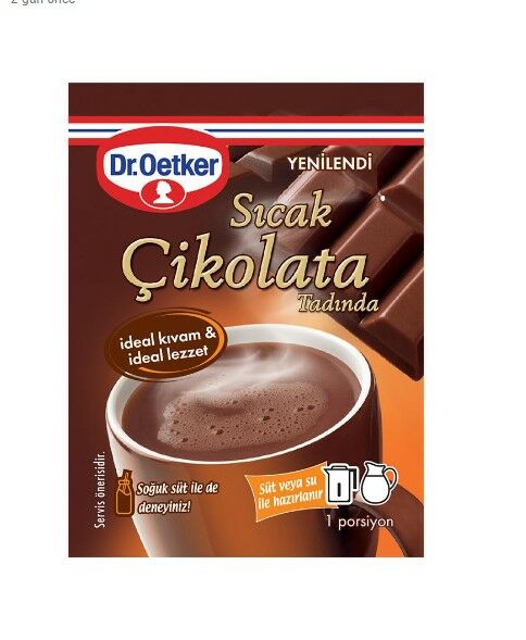 Dr.Oetker Sıcak Çikolata Tadında 19 gr