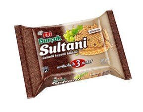 Eti Burçak Sultani Bisküvi 3'lü 369 Gr