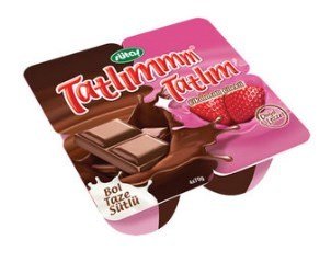 Sütaş Tatlımmm Tatlım Çikolata - Çilek Puding 4X70 Gr