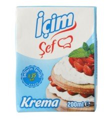 İçim Şef %35 Yağlı Krema 200 Ml