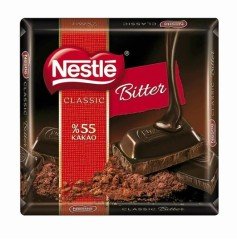 Nestle Classic Bitter Çikolata Kare 60 Gr