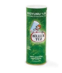 Billur Tuz Sodyumu Azaltılmış İyotsuz Sofra Tuzu 500 Gr