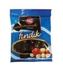 Elit Çikolata Bitter Fındık Draje 175 Gr