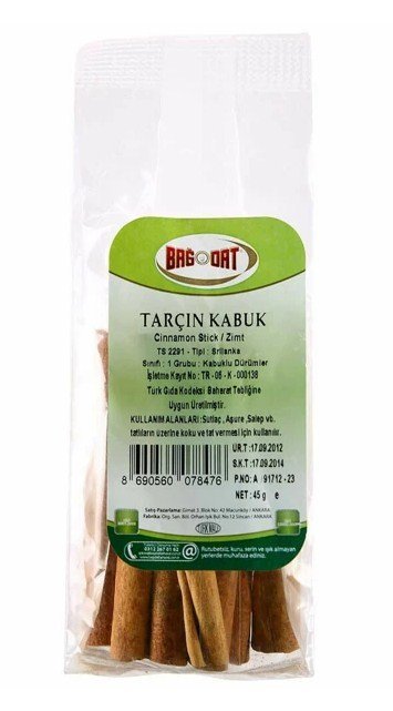 Bağdat Kabuk Tarçın 45 Gr