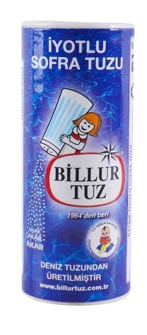 Billur İyot Tuz/Tuzluklu 125 Gr