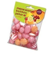Elit Meyveli Bonbon Şeker 125 Gr