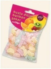 Elit Meyve Aromalı Buzlu Dilim Bonbon Şeker 125 Gr