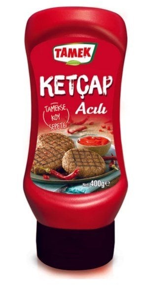 Tamek Ketçap Acılı 400 Gr