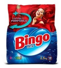 Bingo Matik Işıltılı Renkler 1,5 Kg