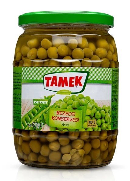Tamek Bezelye 670 Gr