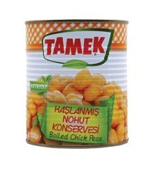 Tamek Haşlanmış Nohut Konservesi 830 Gr